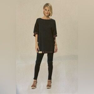NWOT Misook Ansley Tunic and Slim Ankle Pant Set
